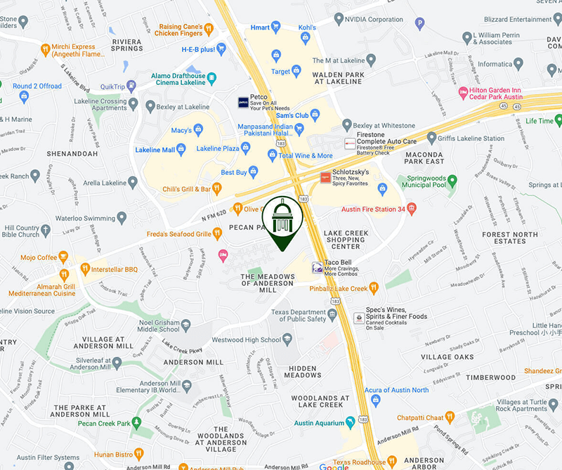 map of our location